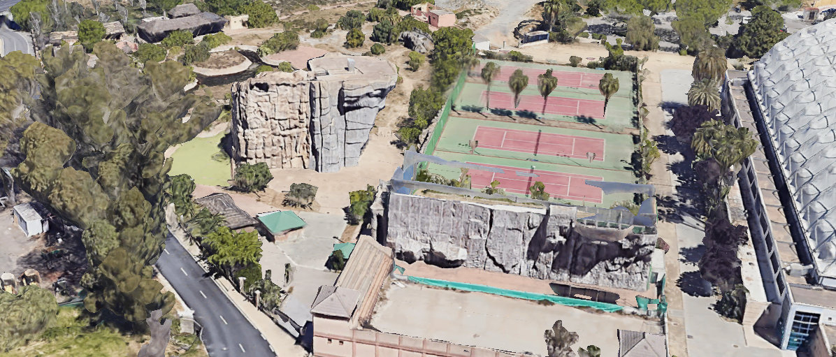 Mapa de localización del rocodromo El Tornillo, San Pedro Alcántara